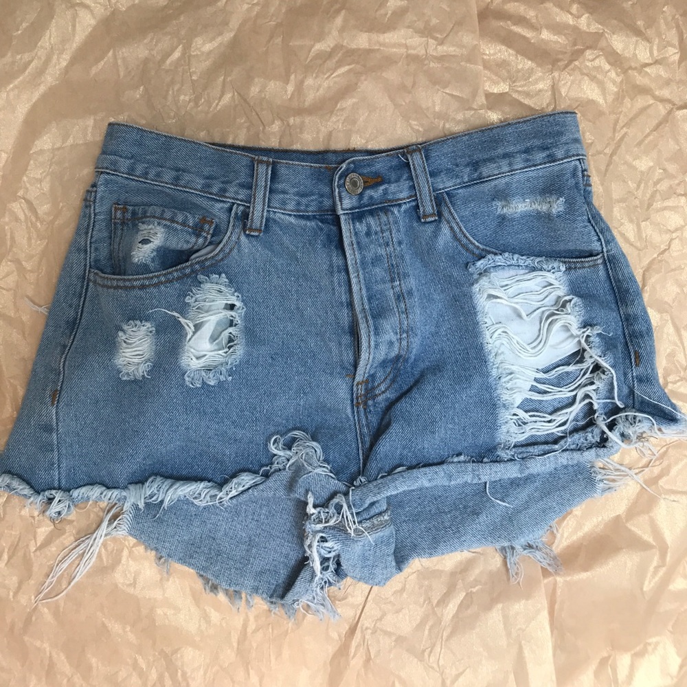 Jean shorts